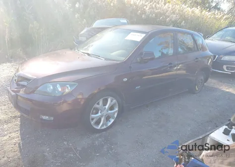 2007 Mazda Mazda3 S Touring из США, поврежденный, VIN JM1BK344471680619